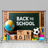 Aperturee - Aperturee Clean Classroom Podium Back To School Photo Backdrop